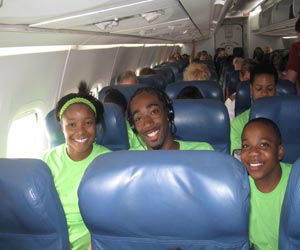 A powerful incentive for the Mizizi students is a trip. The first two years the students who kept a 3-point GPA for three straight years went to Canada. In 2011, nine Mizizi students ages 13-15 traveled to South Africa for ten days, courtesy of The Wege Foundation.
